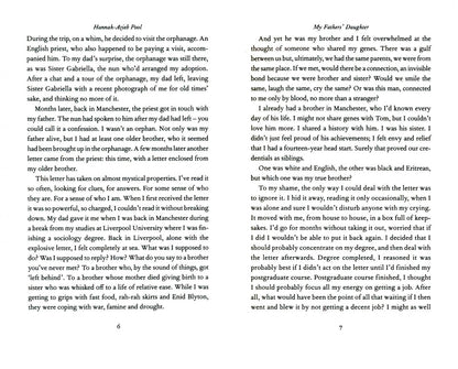 Hannah-Azieb Pool: My Fathers' Daughter