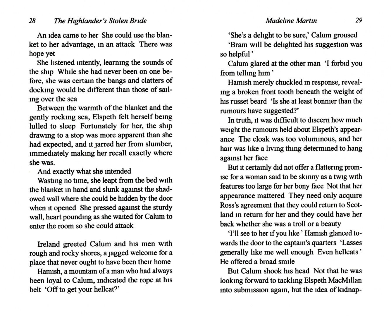 Madeline Martin: The Highlander's Stolen Bride