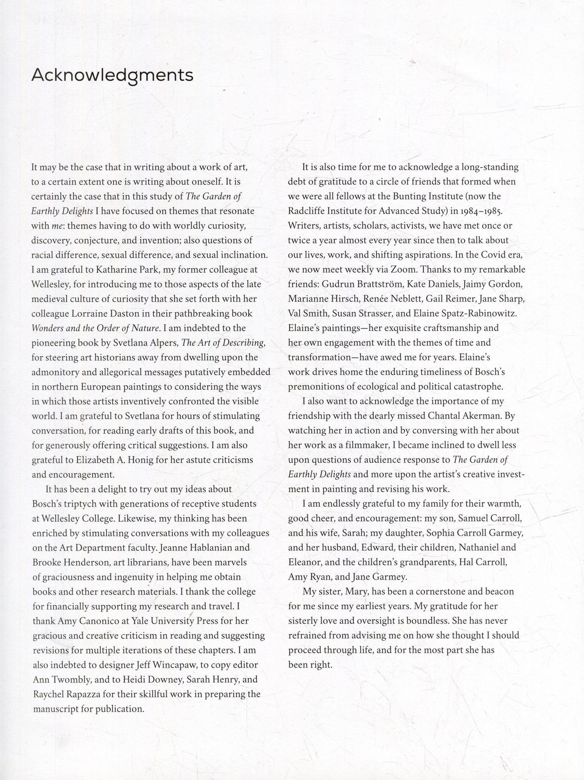Margaret Carroll: Hieronymus Bosch: Time and Transformation in The Garden of Earthly Delights
