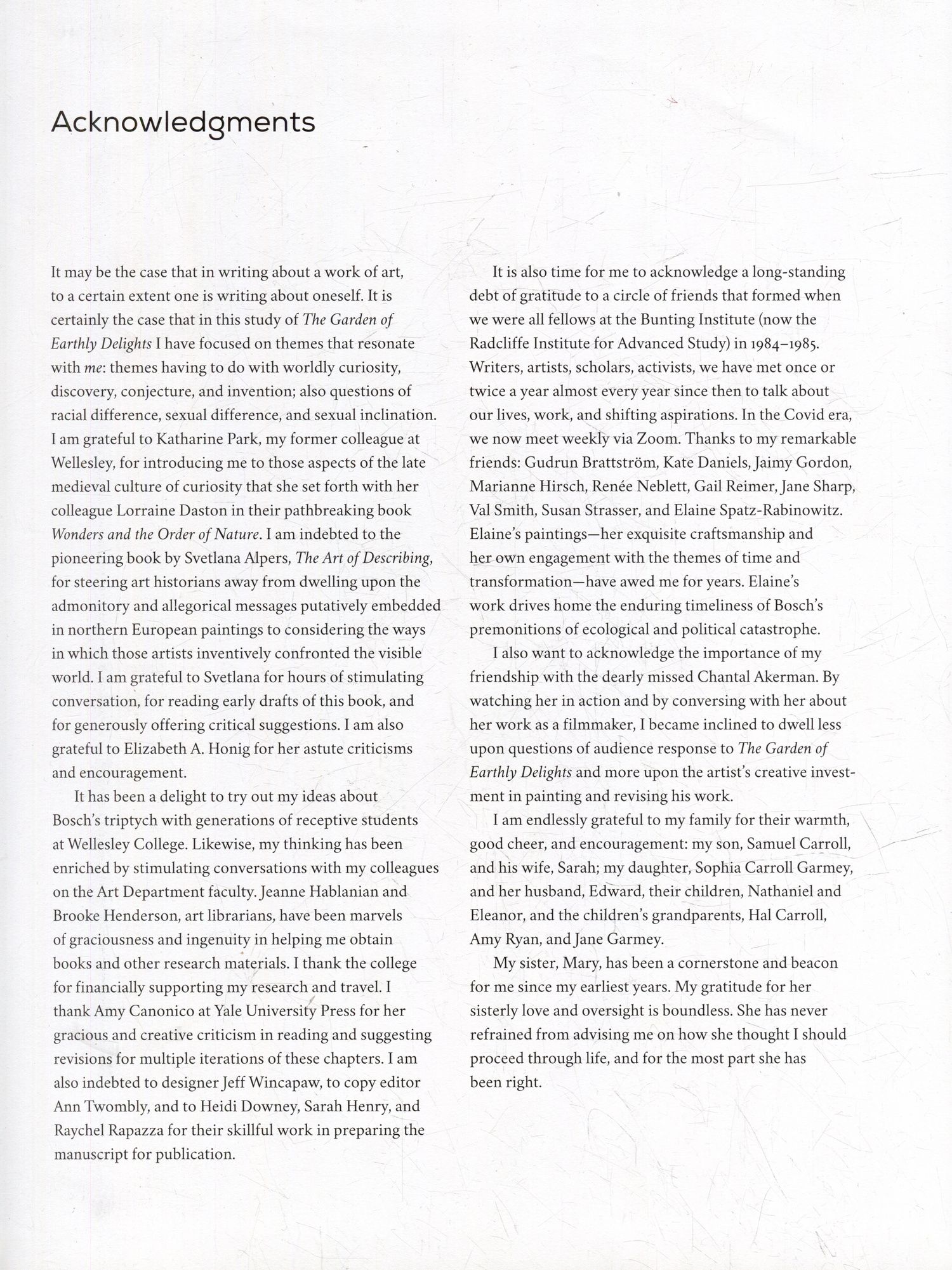 Margaret Carroll: Hieronymus Bosch: Time and Transformation in The Garden of Earthly Delights
