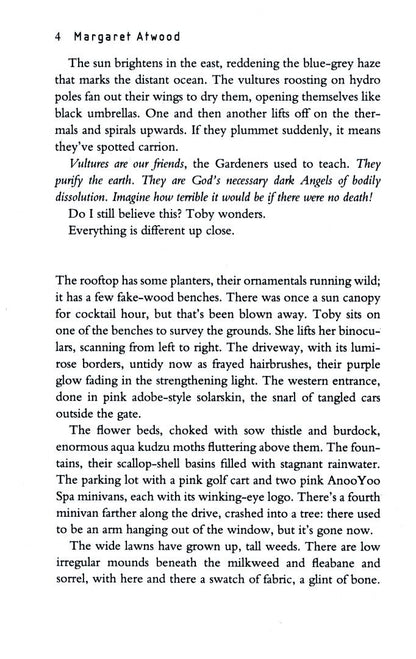 Margaret Atwood: The Year Of The Flood