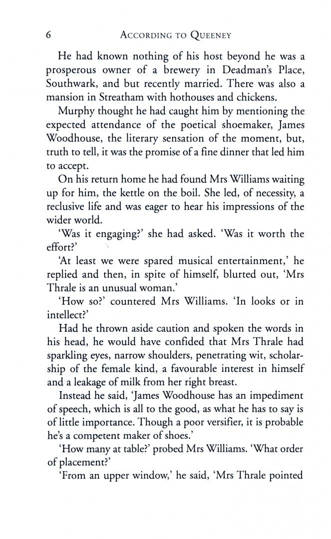 Beryl Bainbridge: According To Queeney