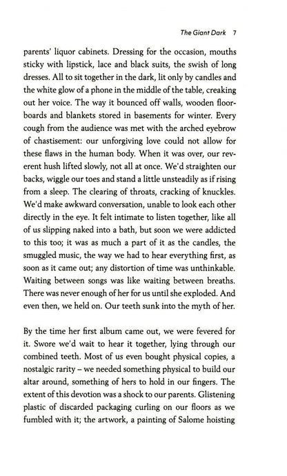 Sarvat Hasin: The Giant Dark