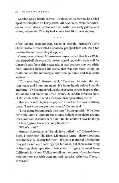 Colson Whitehead: Crook Manifesto