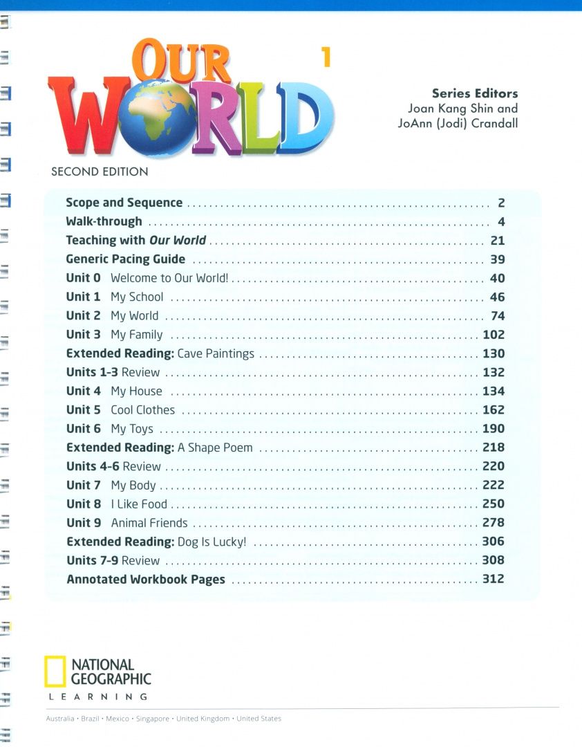 Our World. 2nd Edition. Level 1. Lesson Planner (+Audio CD, +DVD)