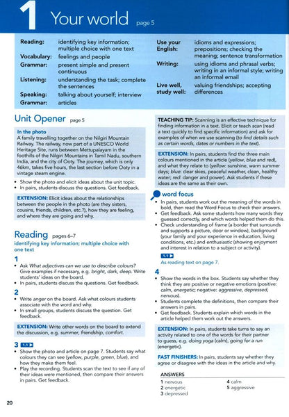 Billie Jago: New Close-up. B1+. Teacher's Book