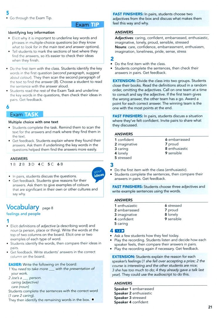 Billie Jago: New Close-up. B1+. Teacher's Book
