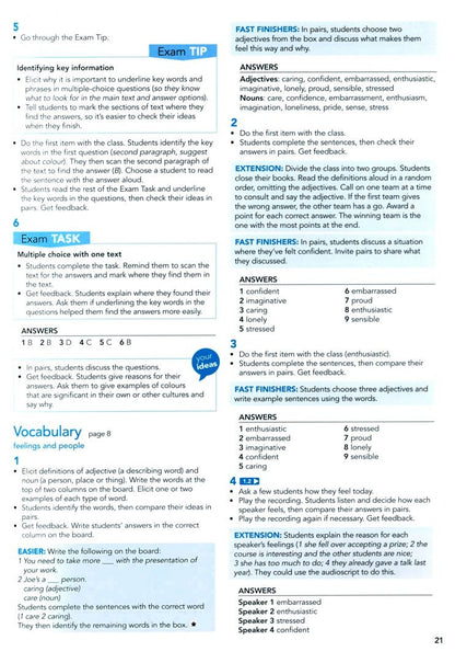 Billie Jago: New Close-up. B1+. Teacher's Book