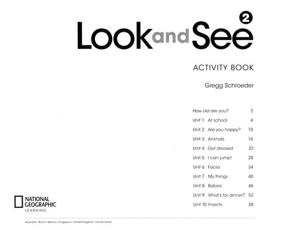 Gregg Schroeder: Look and See. Level 2. Activity Book
