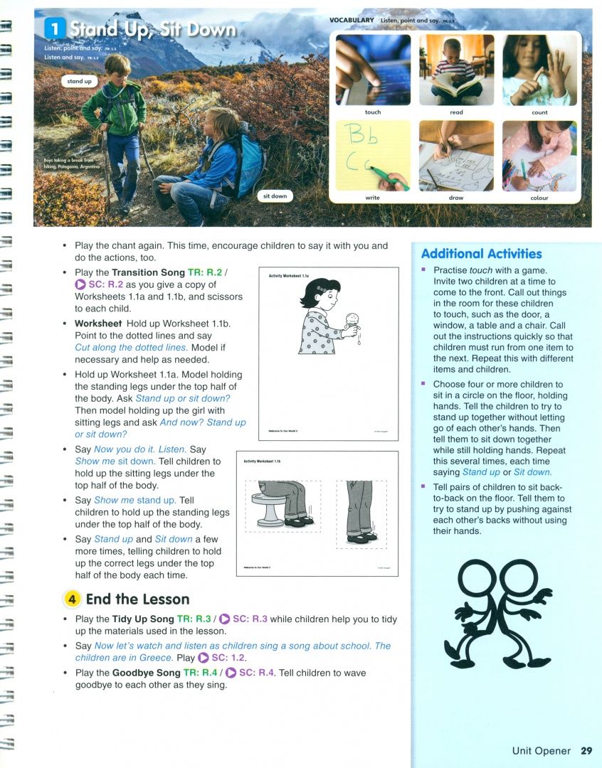 Shin Kang: Welcome to Our World. 2nd Edition. Level 3. Lesson Planner