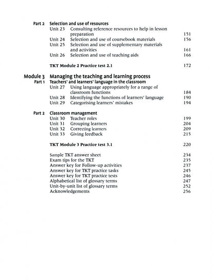 Melanie Williams: The TKT Course Modules 1, 2 and 3