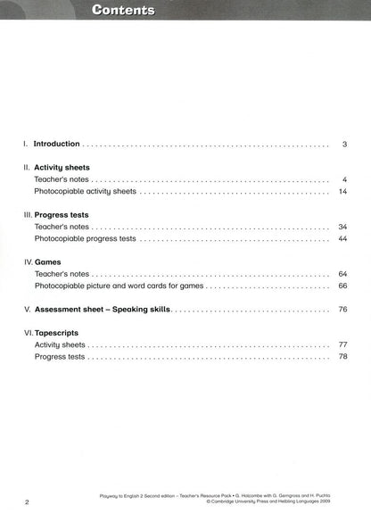 Herbert Puchta: Playway to English. Level 2. Second Edition. Teacher's Resource Pack +CD
