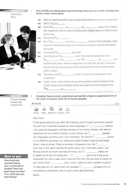 Chris Cavey: English Unlimited. Upper Intermediate. Self-study Pack. Workbook with DVD-ROM