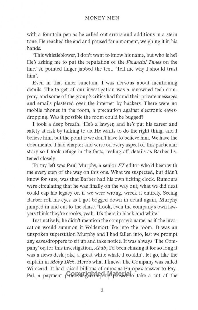 Dan McCrum: Money Men. A Hot Startup, A Billion Dollar Fraud, A Fight for the Truth
