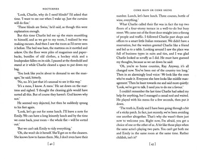Kazuo Ishiguro: Nocturnes