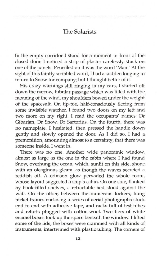 Stanislaw Lem: Solaris