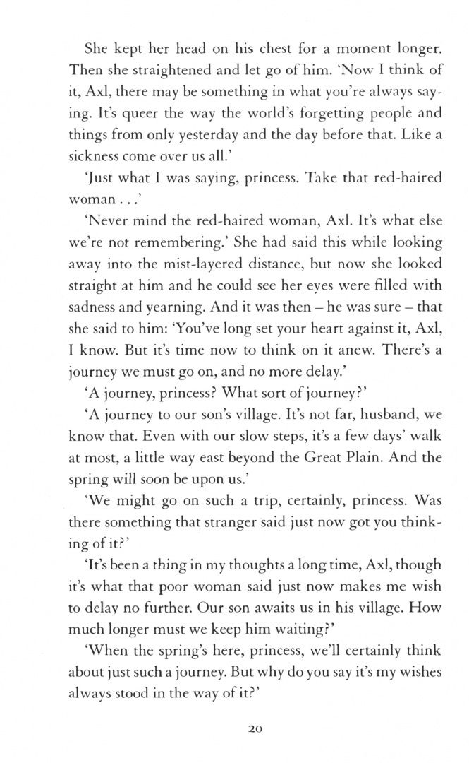Kazuo Ishiguro: The Buried Giant