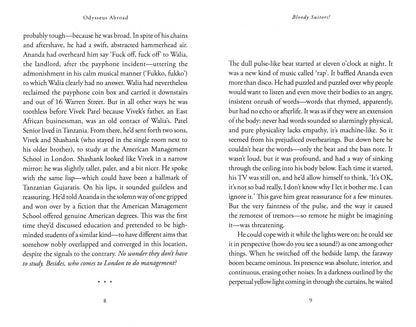 Amit Chaudhuri: Odysseus Abroad