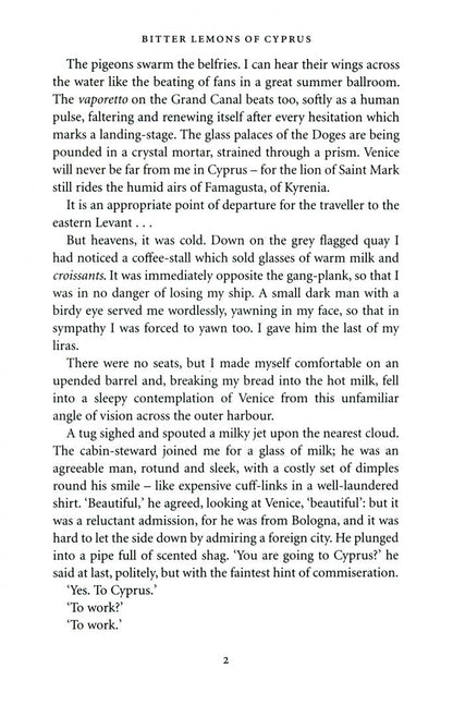 Durrell Lawrence: Bitter Lemons of Cyprus