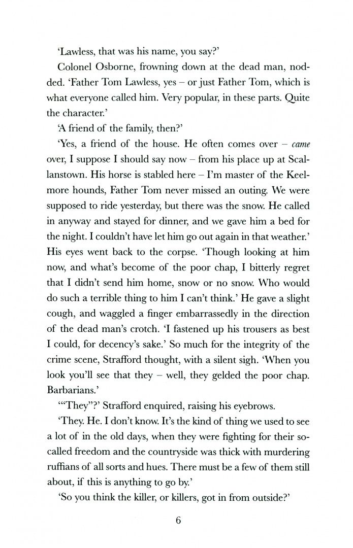 John Banville: Snow