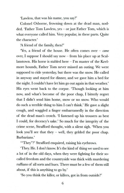 John Banville: Snow