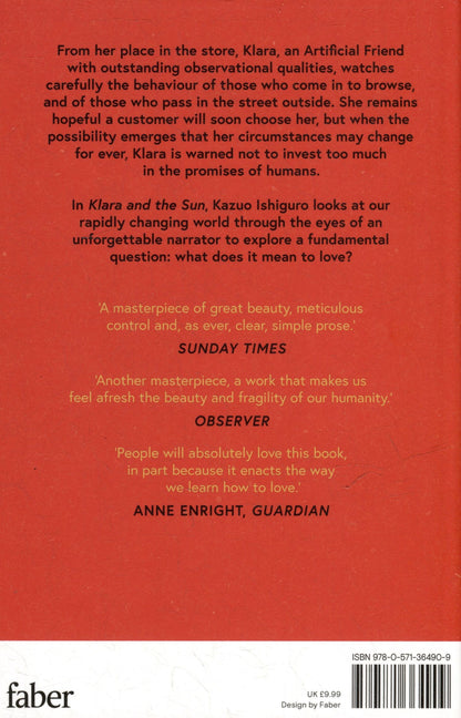 Kazuo Ishiguro: Klara and the Sun
