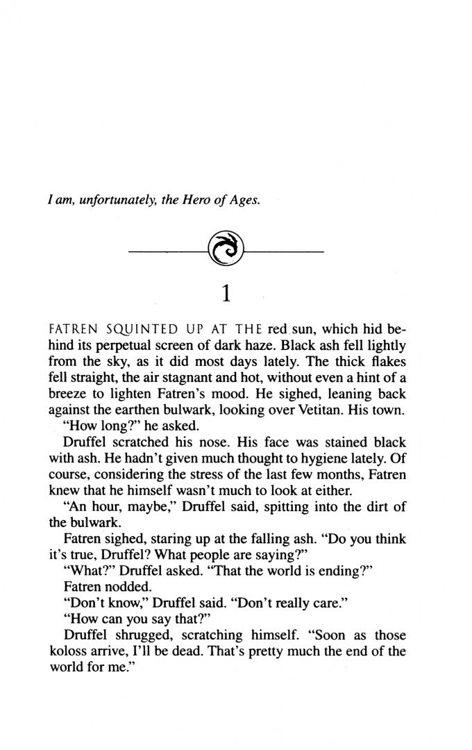 Brandon Sanderson: The Hero of Ages