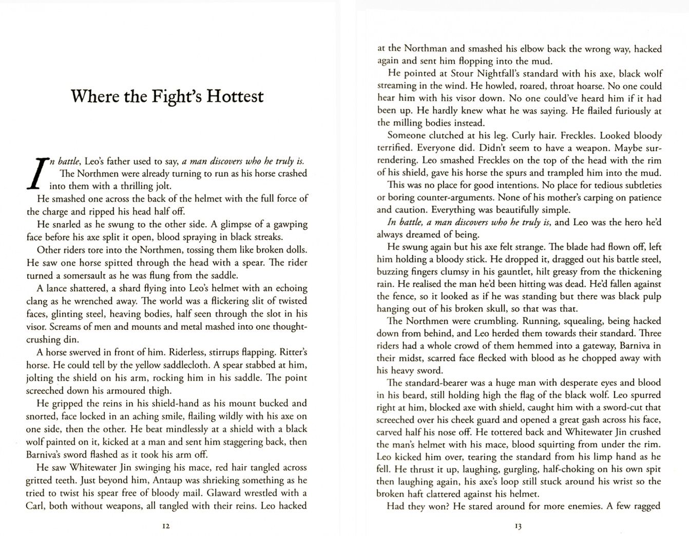 Joe Abercrombie: A Little Hatred