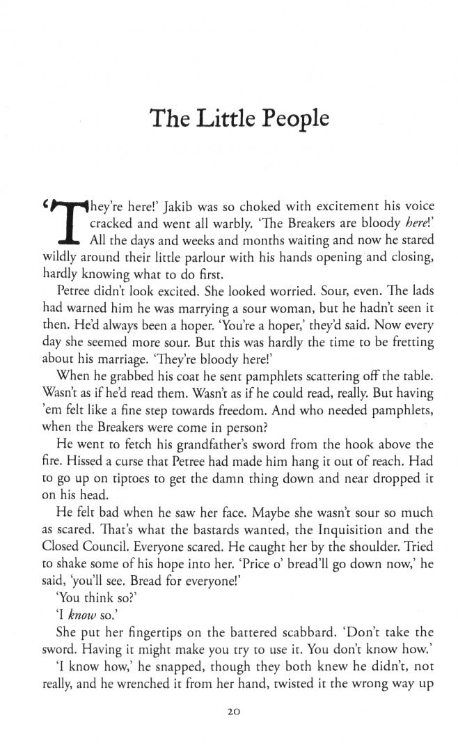 Joe Abercrombie: The Wisdom of Crowds