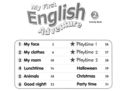 Mady Musiol: My First English Adventure. Level 2. Activity Book