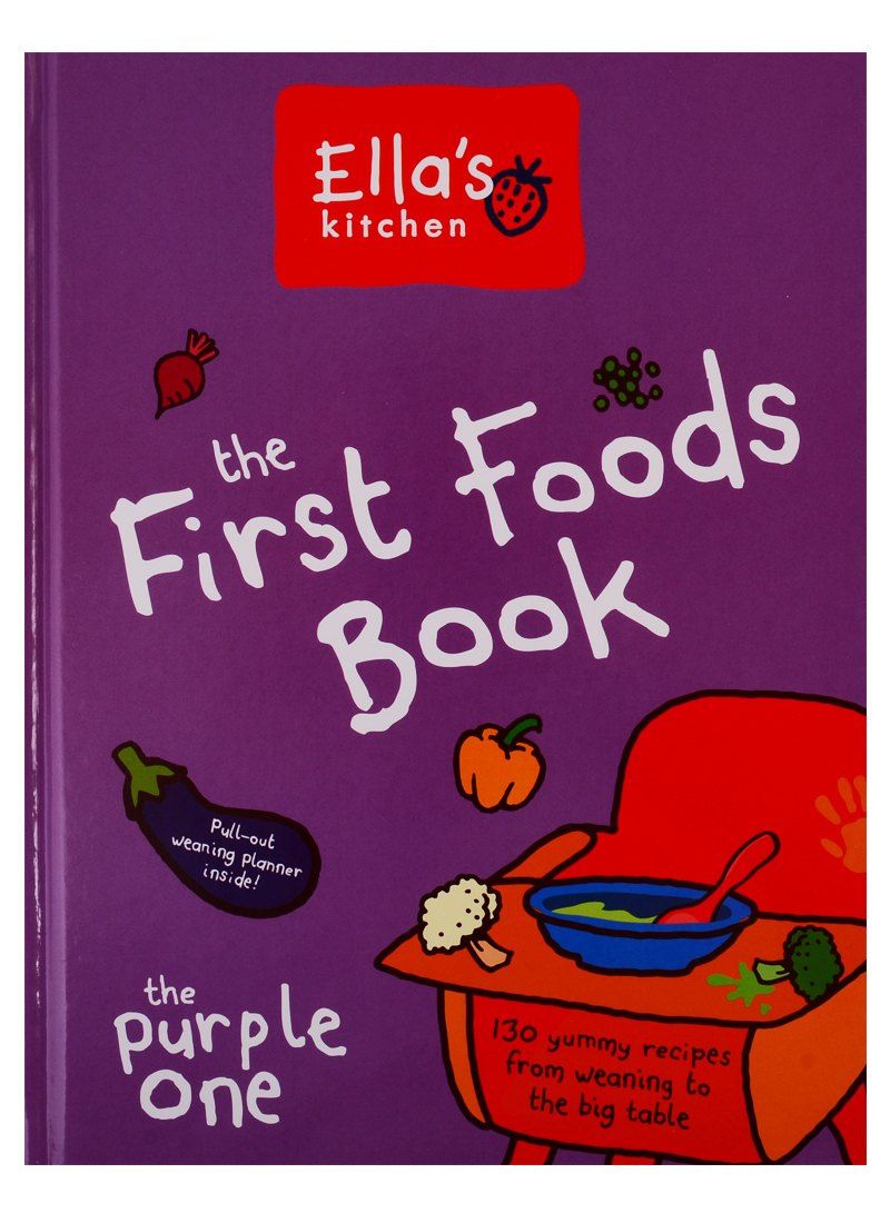 Kitchen Ellas: First Foods Book: The Purple One
