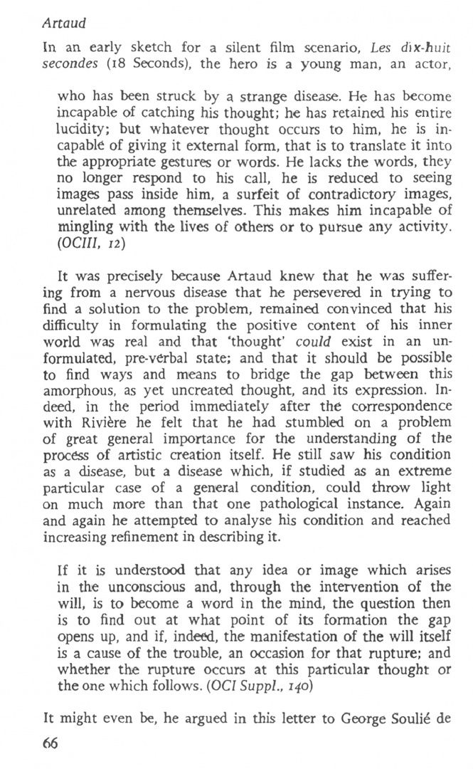 Martin Esslin: Antonin Artaud. The Man and His Work