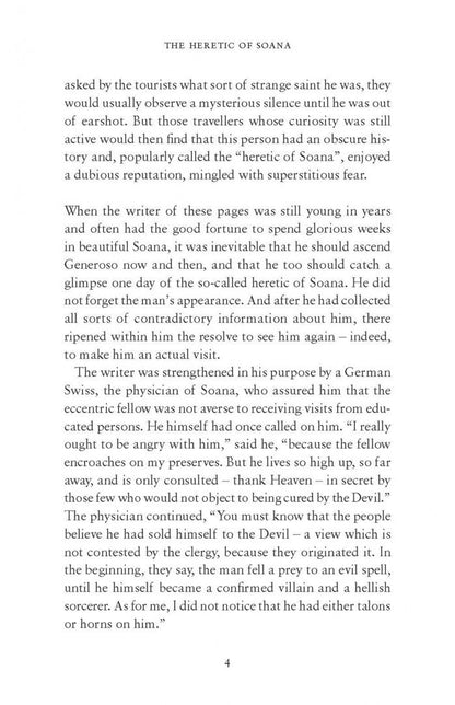 Gerhart Hauptmann: The Heretic of Soana