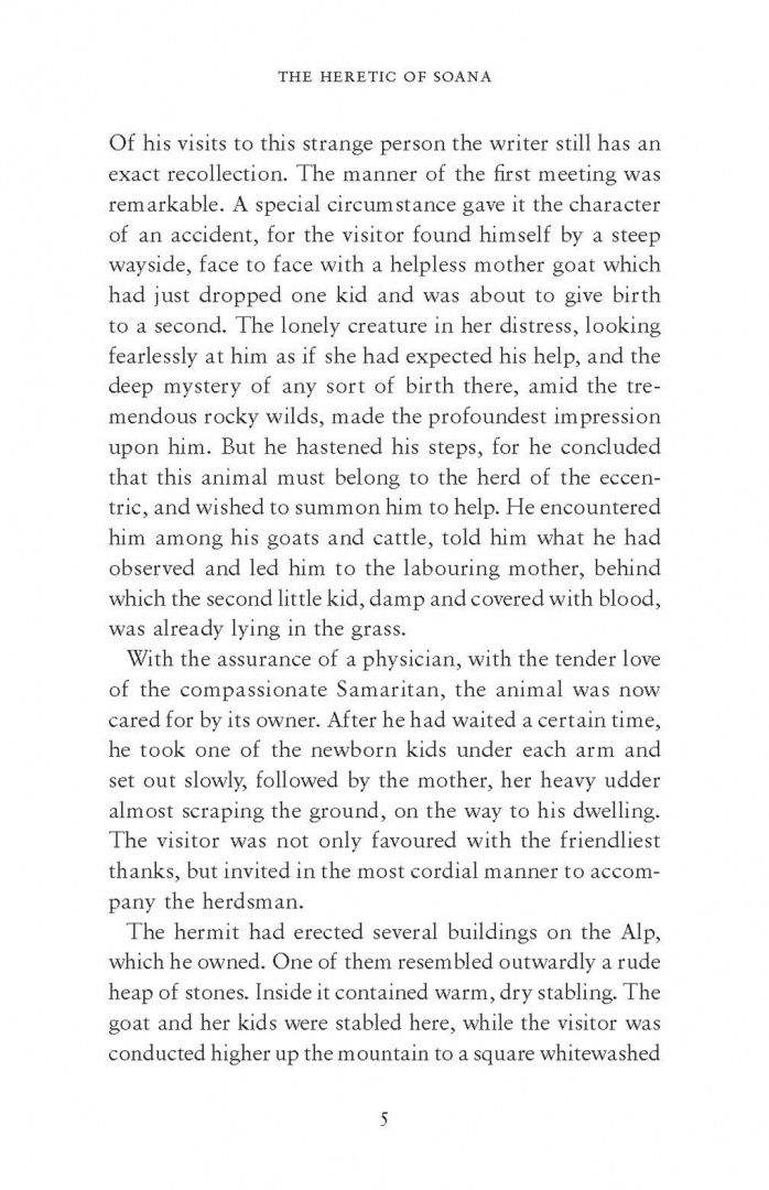 Gerhart Hauptmann: The Heretic of Soana