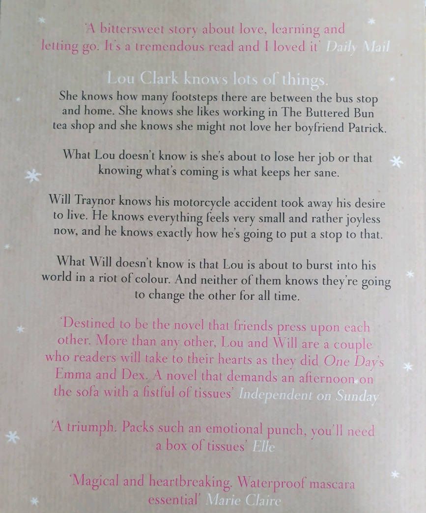 Jojo Moyes: Me Before You