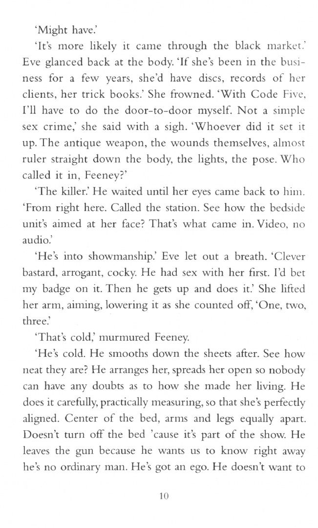J. Robb: Naked in Death