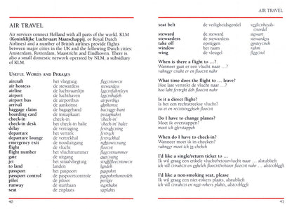 Dutch Phrase Book