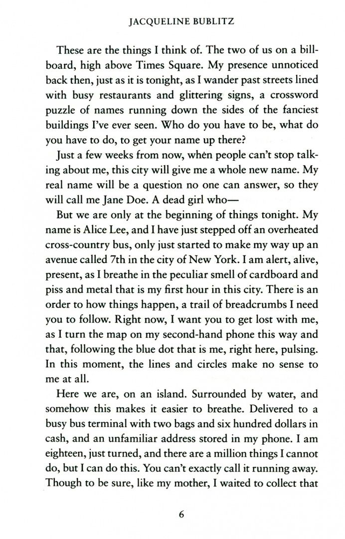 Jacqueline Bublitz: Before You Knew My Name