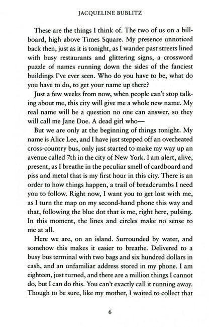 Jacqueline Bublitz: Before You Knew My Name