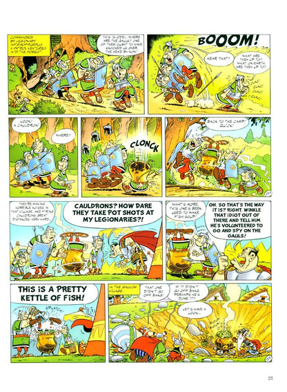 Rene Goscinny: Asterix and The Big Fight. Комикс