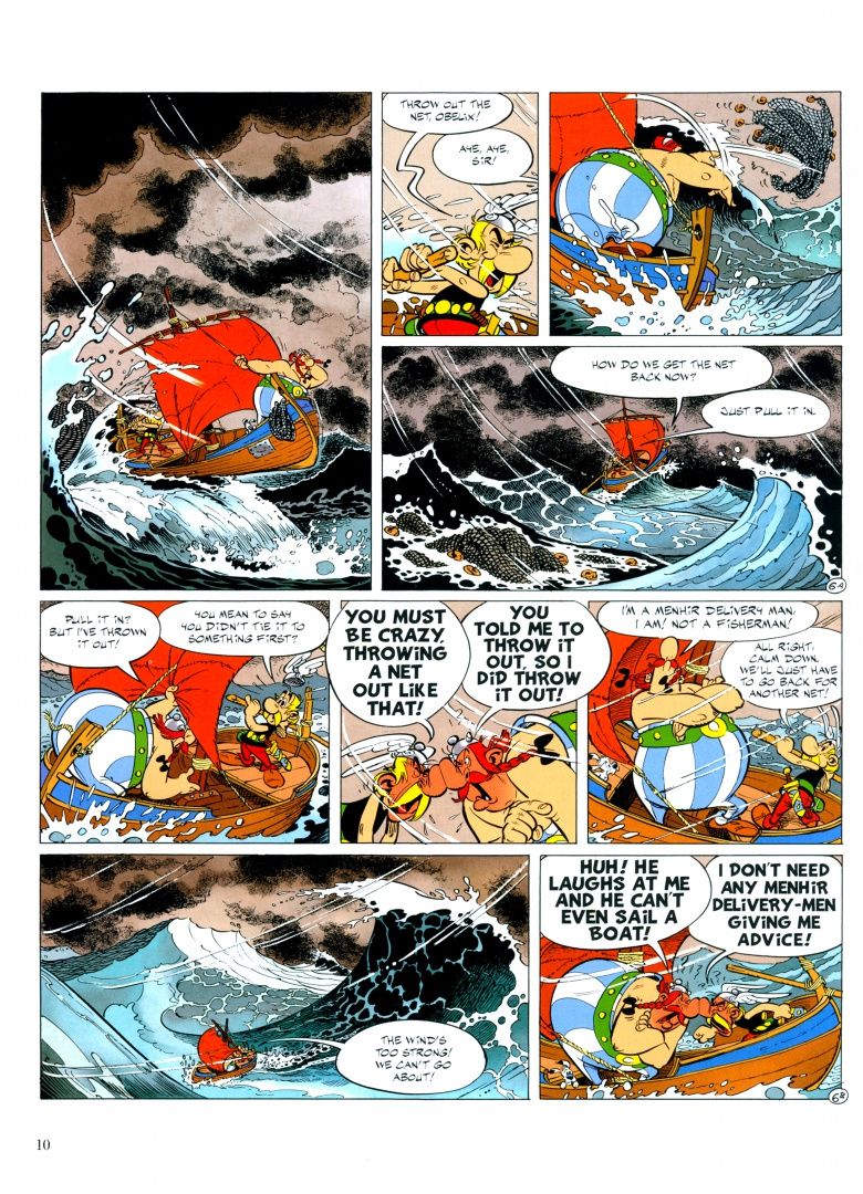 Rene Goscinny: Asterix: Asterix and The Great Crossing. Комикс