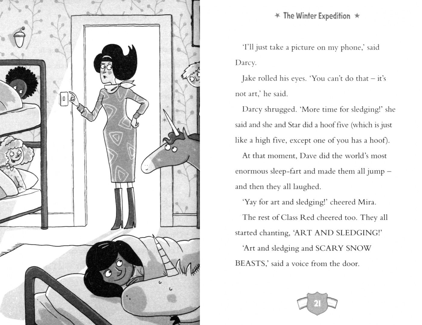 Pip Bird: The Naughtiest Unicorn in a Winter Wonderland