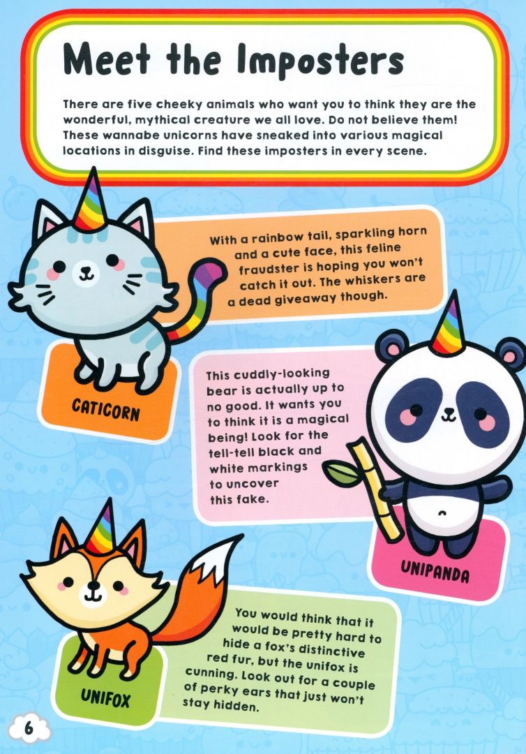 Katrina Pallant: Unicorn and Friends Search and Find