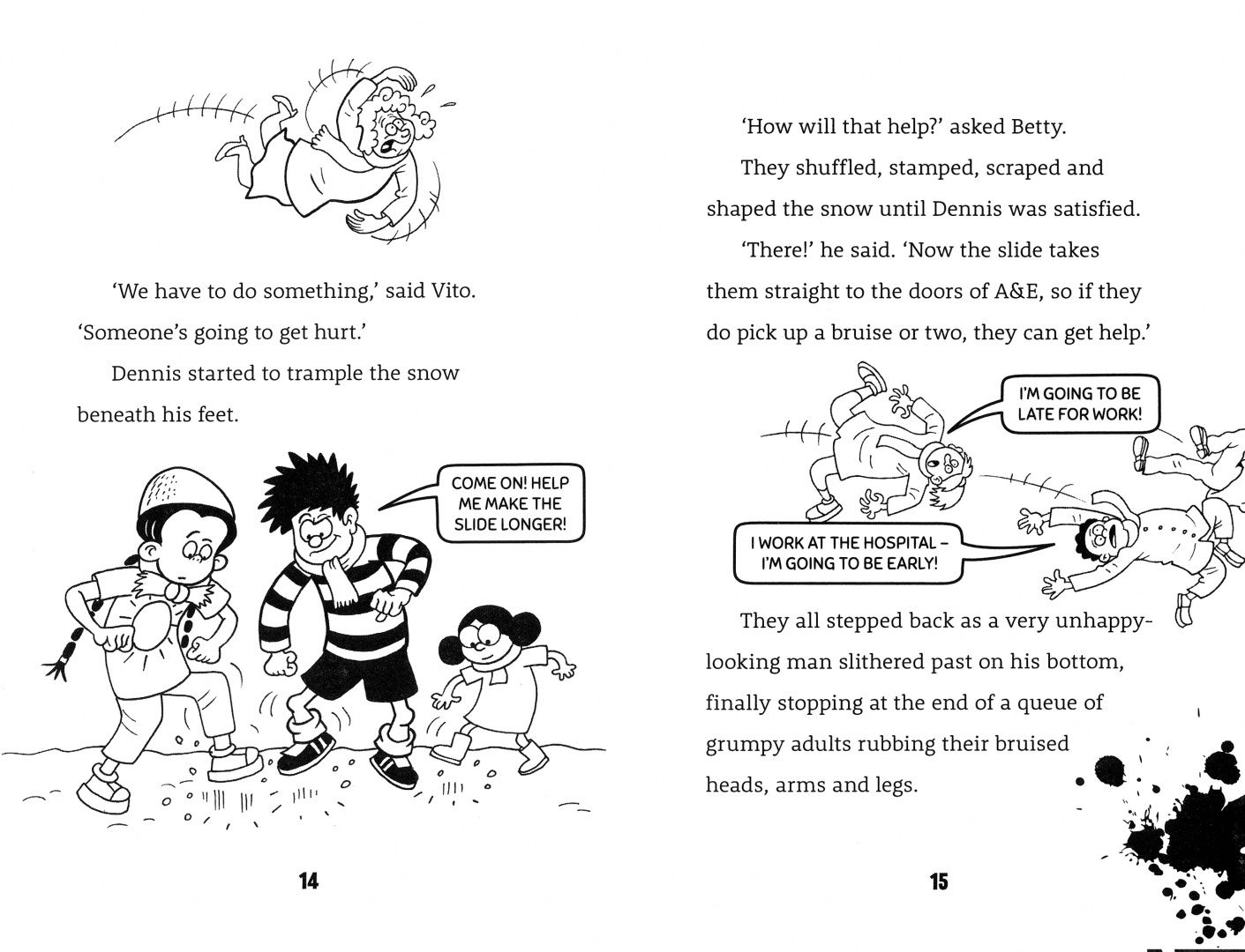 I. Daley: Beano Dennis & Gnasher. The Abominable Snowmenace