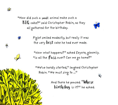 Winnie-the-Pooh. Happy Birthday to You!