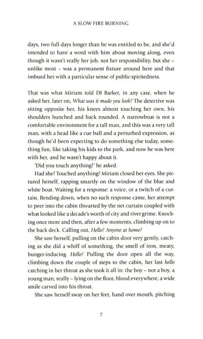Paula Hawkins: A Slow Fire Burning
