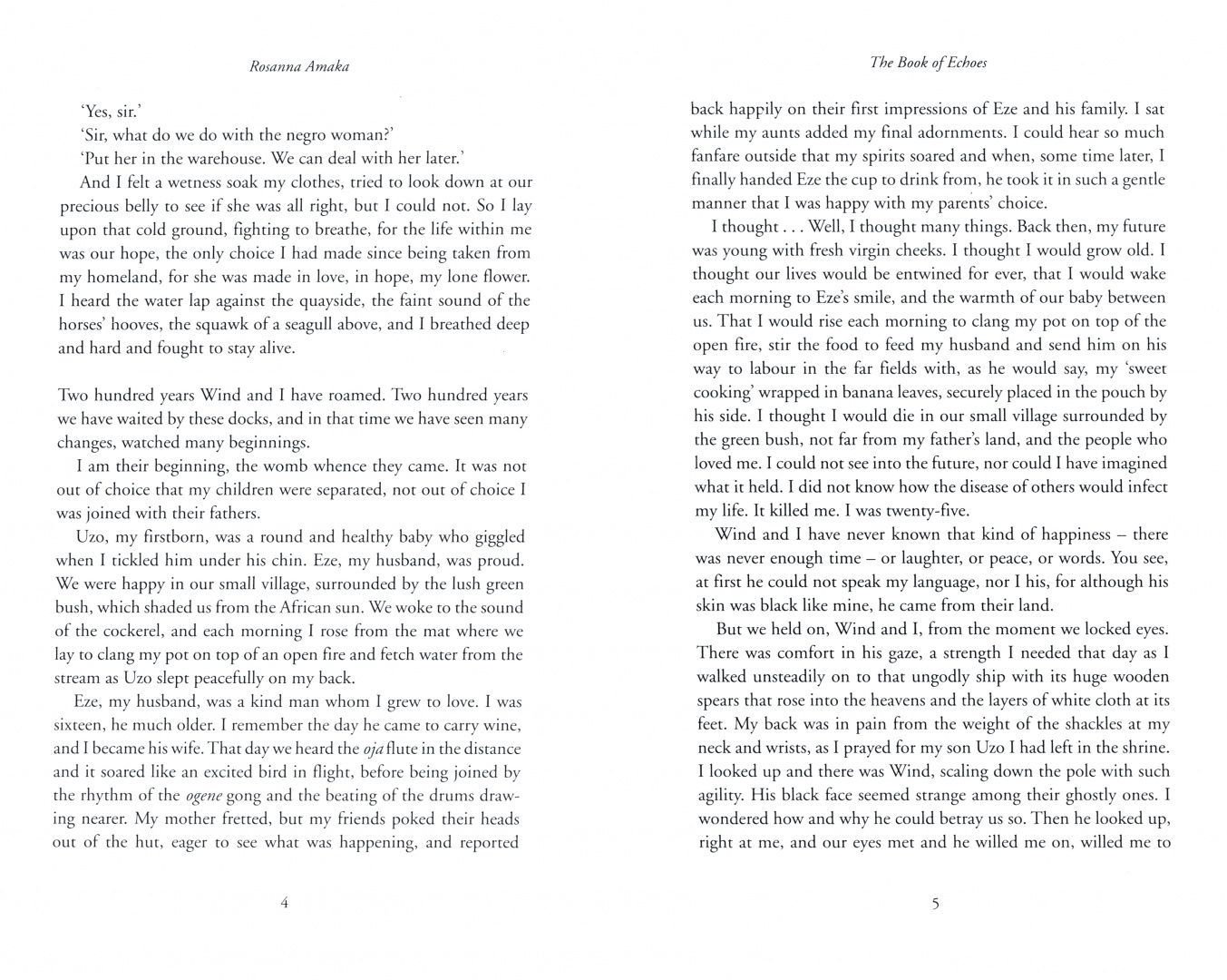 Rosanna Amaka: The Book Of Echoes