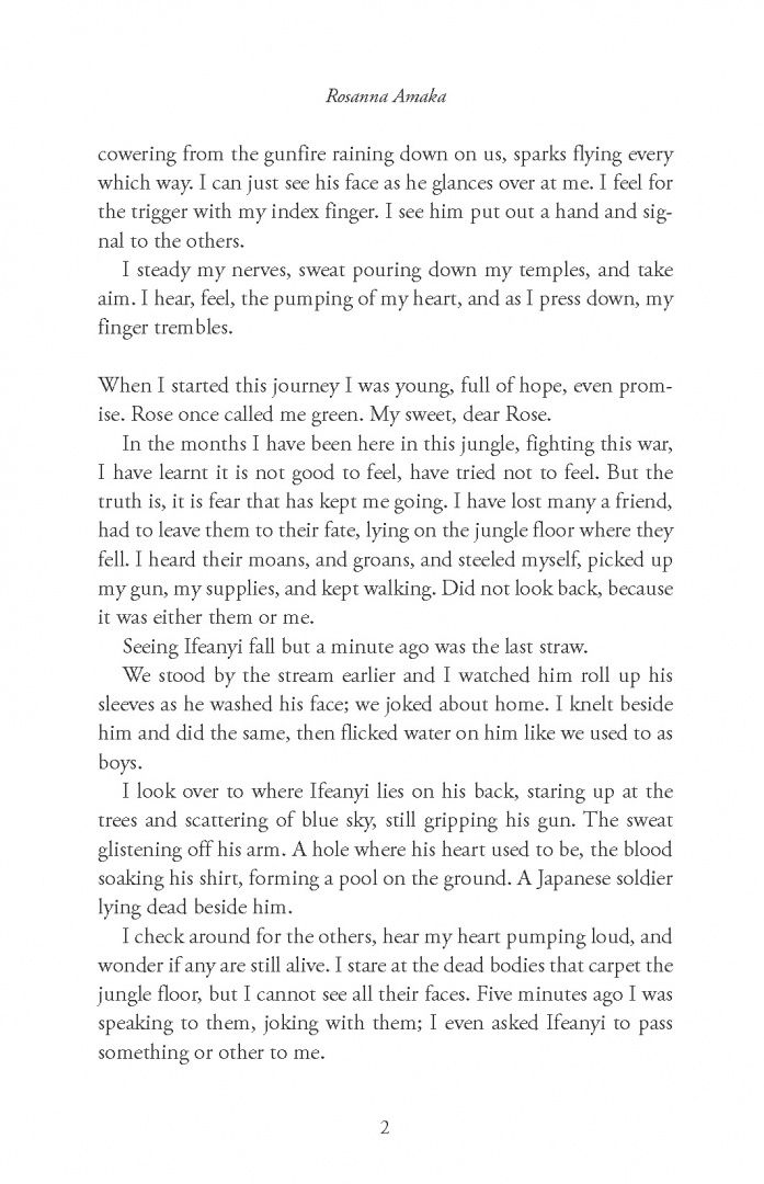 Rosanna Amaka: Rose and the Burma Sky