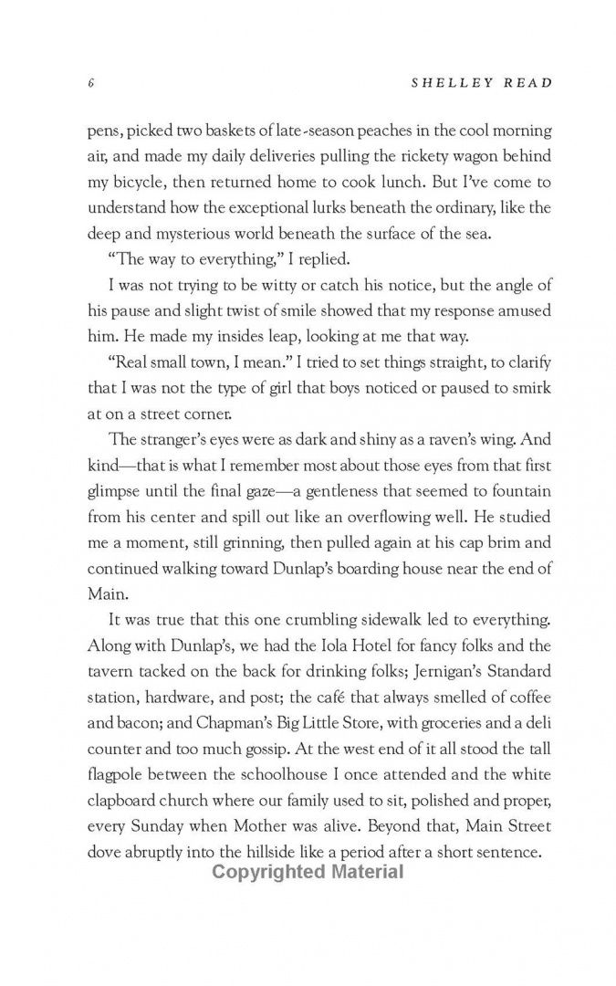 Shelley Read: Go as a River