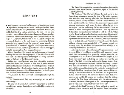 Robert Fabbri: Vespasian V. Masters of Rome